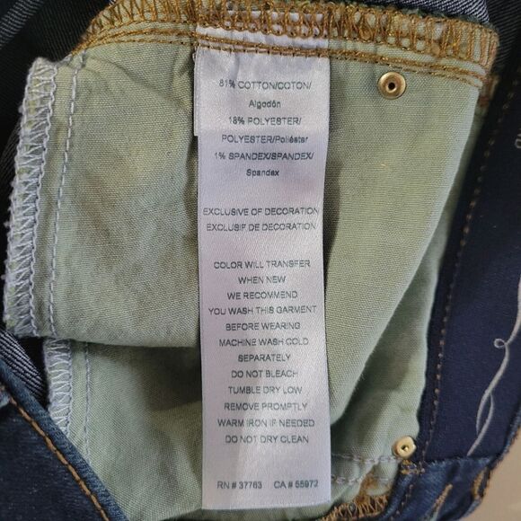 Rafaella Sportswear Weekend Women's Blue Slimming Jeans - Picture 11 of 15